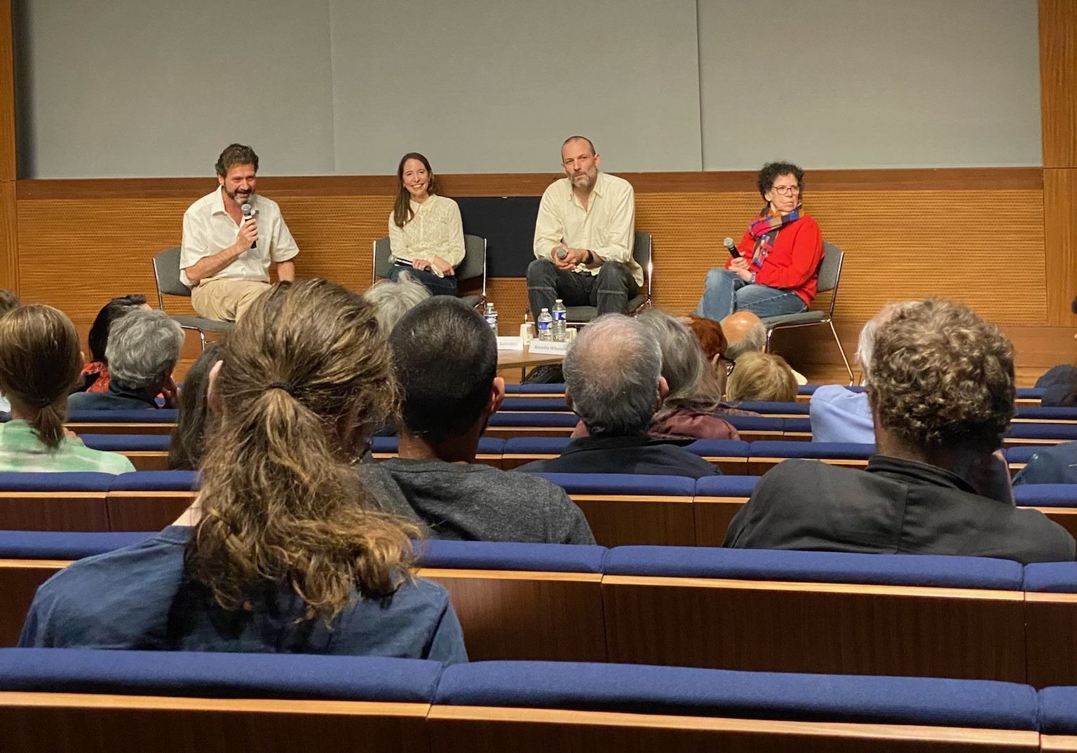 Présentation des podcasts au Mémorial de la Shoah, le 4 mai 2025