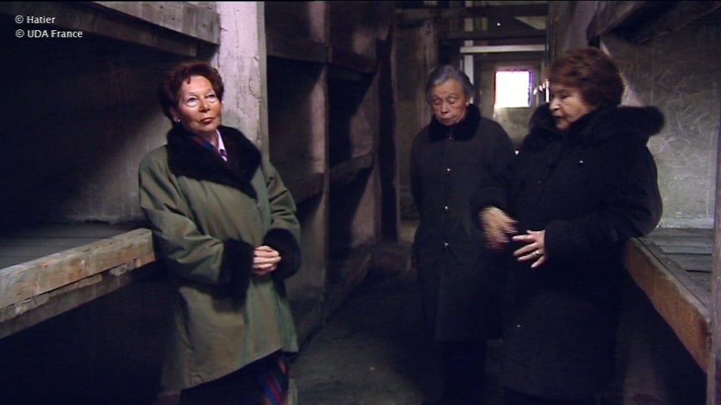 On est parties en septembre dans les blocks à Auschwitz